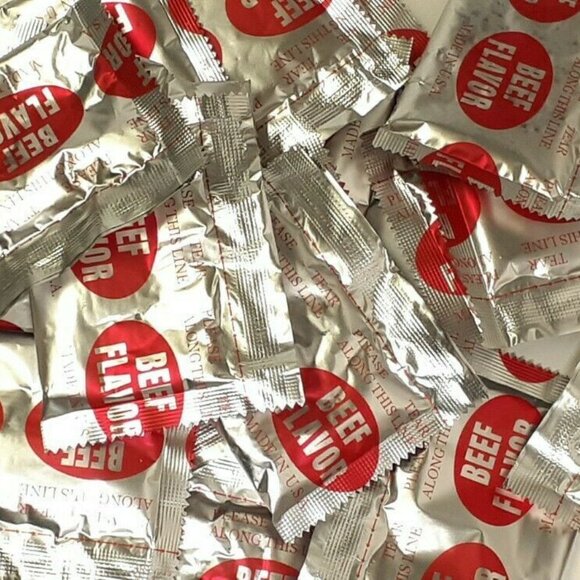 Nissin Seasoning Packets Lot Of 16 Mixed Flavor Ramen Seasoning Mostly BEEF NEW! - Picture 1 of 1